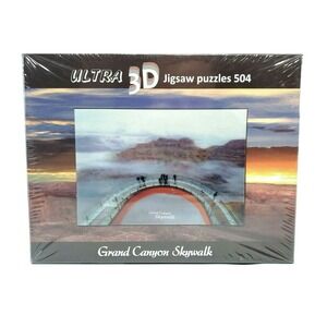 NEW Arizona Grand Canyon Skywalk Ultra 3D Jigsaw Puzzle 504 Pieces